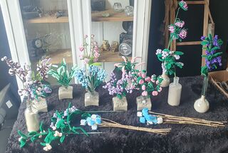 Ca. 605x Decoratie en kerst artikelen
